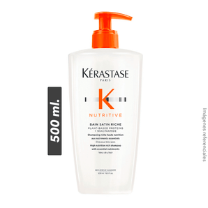 Shampoo HIDRATANTE para cabello muy SECO Satin Riche 500ml
