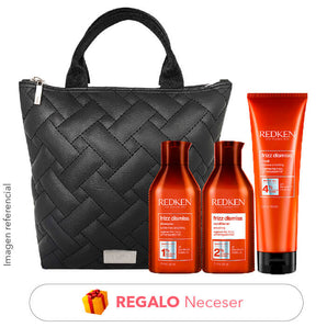 Pack ANTIFRIZZ: Shampoo + Acondicionador + Mascarilla + REGALO Neceser