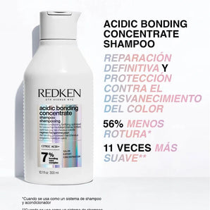 Shampoo post COLOR / DECOLORACIÓN Acidic Bonding Concentrate