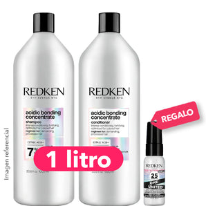 Pack post COLOR / DECOLORACIÓN: Shampoo 1L+ Acondicionador 1L+ REGALO Spray Tratamiento 30ml