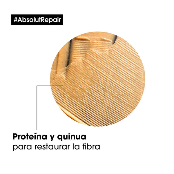 Mascarilla para cab. DAÑADO de delgado a regular Absolut Repair Golden