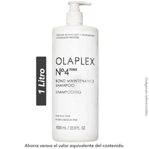 N° 4  Shampoo Bond Maintenance REPARADOR HIDRATANTE versión cab. FINO (1 Litro)