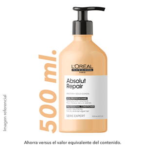 Acondicionador REPARADOR para cabello DAÑADO Absolut Repair 500ml