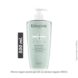 Shampoo cuero cabelludo GRASO Bain Divalent 500ml
