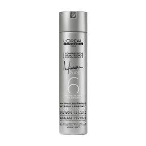 Laca PROFESIONAL de fijación LIGERA - Infinium Pure Strong Hipoalergénica 500ml