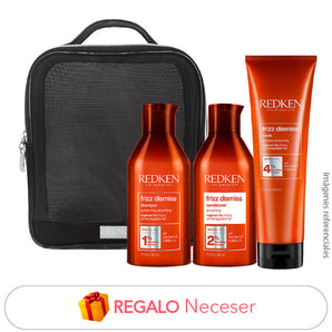 Pack ANTIFRIZZ: Shampoo + Acondicionador + Mascarilla + REGALO Neceser