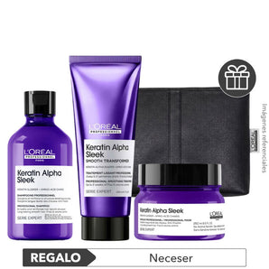Pack ANTI FRIZZ Rutina Semanal: Sh. + Tratamiento + Masc. + REGALO Neceser