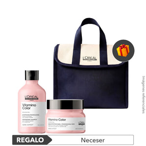 Pack cab. TEÑIDO: Shampoo + Masc. + REGALO Neceser