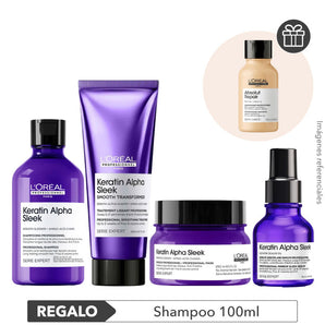 Pack Full Efecto ANTI FRIZZ: Sh. + Tratamiento + Masc. + Serum + REGALO Mini