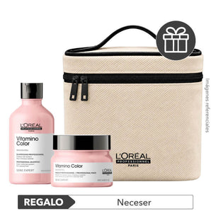 Pack cab. TEÑIDO: Shampoo + Masc. + REGALO Neceser