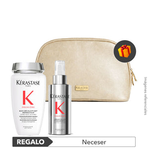 Pack REPARACIÓN PROFUNDA para cab. DAÑADO: Shampoo + Serum + REGALO Neceser
