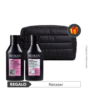 Pack COLOR y BRILLO: Shampoo + Aco. + REGALO Neceser