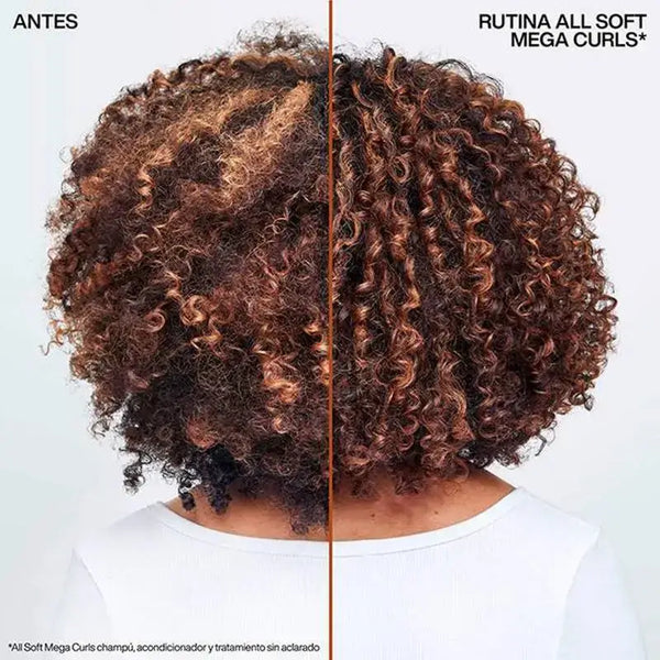 Shampoo HIDRATANTE RIZOS / ONDAS All Soft Mega Curls Sin Sulfato