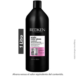 Acondicionador cab. post COLOR y BRILLO Acidic Color Gloss · 1 Litro