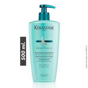 Shampoo Resistance Force Architecte para cabello DAÑADO 500ml