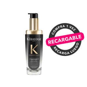 Aceite RECARGABLE Chronologiste cab. DESVITALIZADO · ANTIFRIZZ y Protector Térmico (Botella de Vidrio incluye contenido)