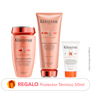 Pack ANTIFRIZZ: Shampoo Sin Sulfato + Acondicionador + REGALO Protector Térmico 50ml