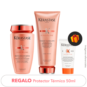 Pack ANTIFRIZZ: Shampoo Sin Sulfato + Acondicionador + REGALO Protector Térmico 50ml