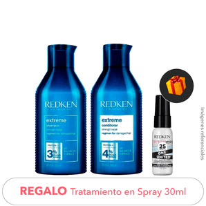 Pack Reparación cabello DAÑADO: Shampoo + Acondicionador + REGALO Tratamiento en Spray 30ml