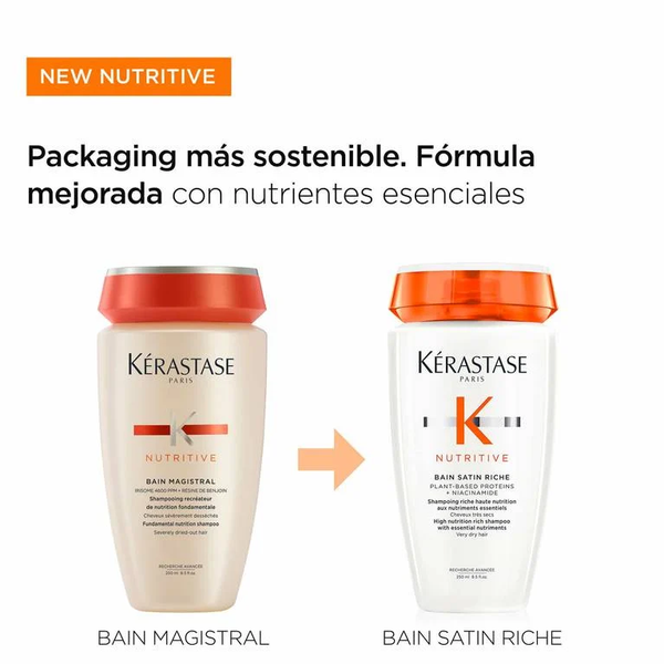 Shampoo HIDRATANTE cab MUY SECO Satin Riche
