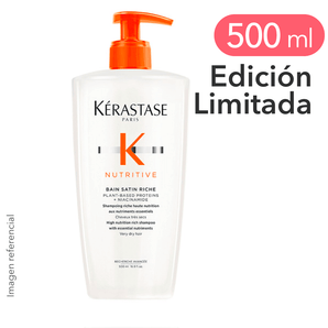 Shampoo HIDRATANTE para cabello muy SECO Satin Riche 500ml