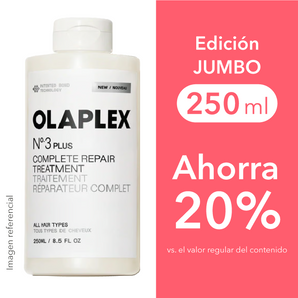 N° 3 PLUS Tratamiento Complete Repair JUMBO 250ml - REPARA y FORTALECE