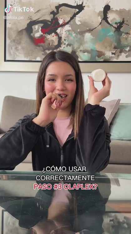 Cómo usar el tratamiento 3 de Olaplex