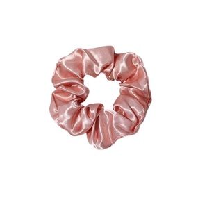 Scrunchie Palo Rosa Satinado