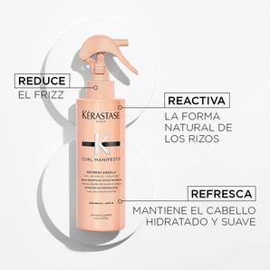 Spray refrescante entre lavados para cabello RIZADO / ONDULADO Refresh Absolu Curl Manifesto