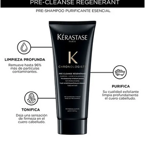 Pre Shampoo Chronologiste Pré-Cleanse Régénerant para cabello DESVITALIZADO