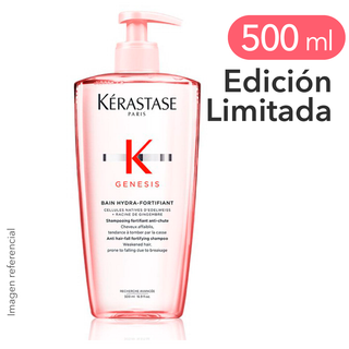 Shampoo ANTICAÍDA Genesis Hydra-Fortifiant para cabello fino y graso 500ml