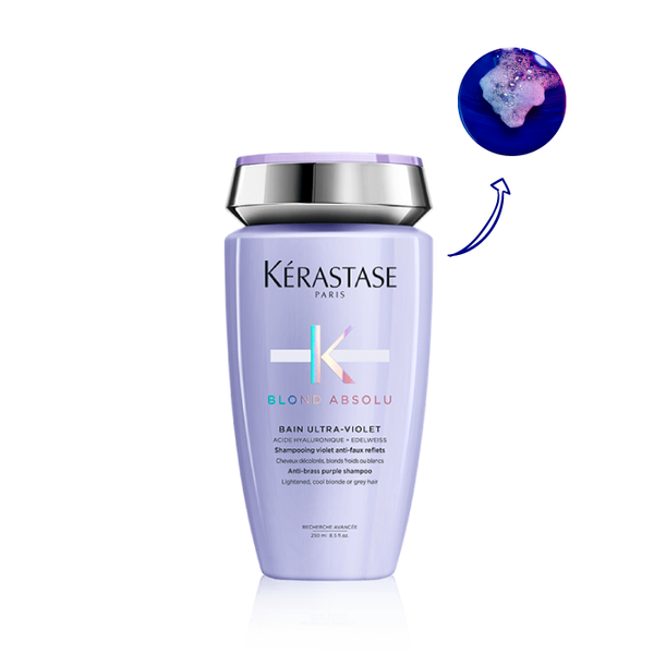 Shampoo Violeta para RUBIOS Ultra Violet Blond Absolu